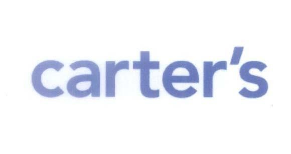 Mẫu nhãn hiệu carter's