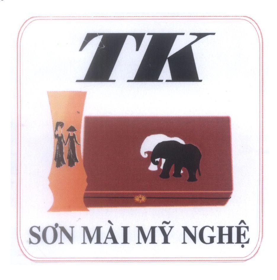 Mẫu nhãn hiệu TK sơn mài mỹ nghệ