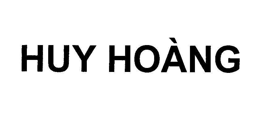 Mẫu nhãn hiệu Huy Hoàng
