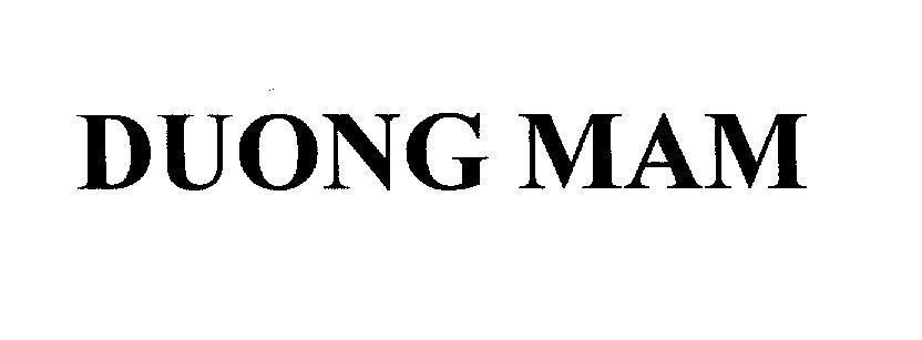 Mẫu nhãn hiệu DUONG MAM