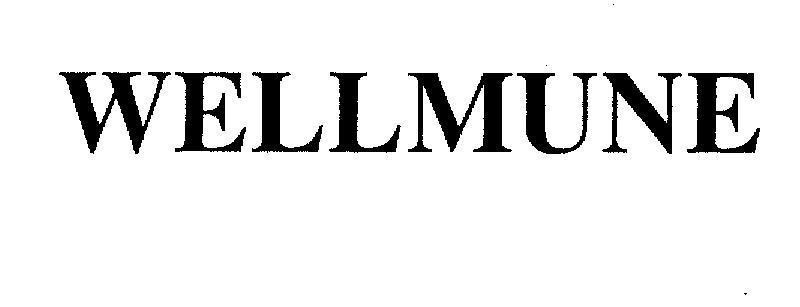 Mẫu nhãn hiệu WELLMUNE