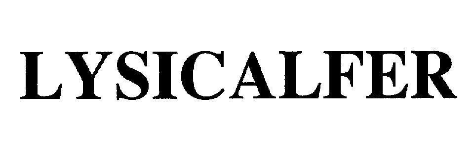 Mẫu nhãn hiệu LYSICALFER