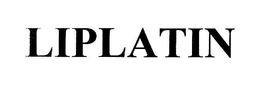 Mẫu nhãn hiệu LIPLATIN