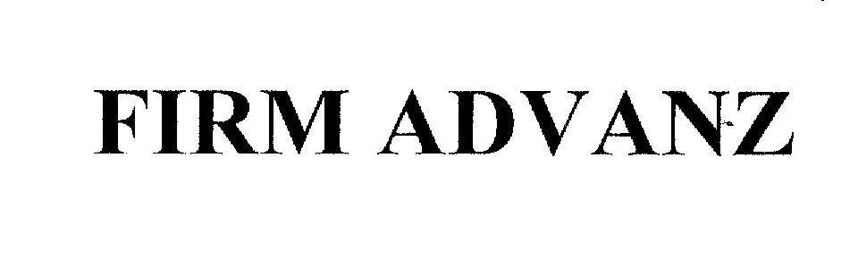 Mẫu nhãn hiệu FIRM ADVANZ
