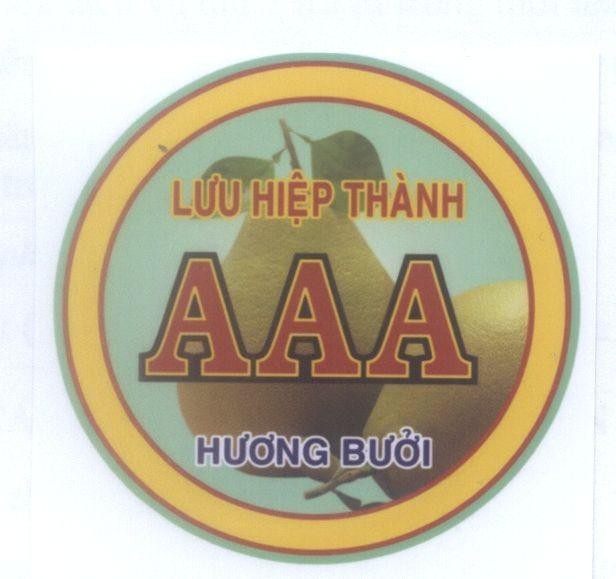 Mẫu nhãn hiệu Lưu Hiệp Thành AAA Hương Bưởi