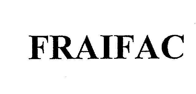 Mẫu nhãn hiệu FRAIFAC