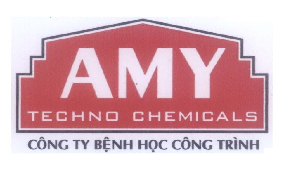 Mẫu nhãn hiệu AMY TECHNO CHEMICALS Công Ty Bệnh Học Công Trình