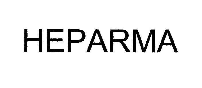 Mẫu nhãn hiệu HEPARMA