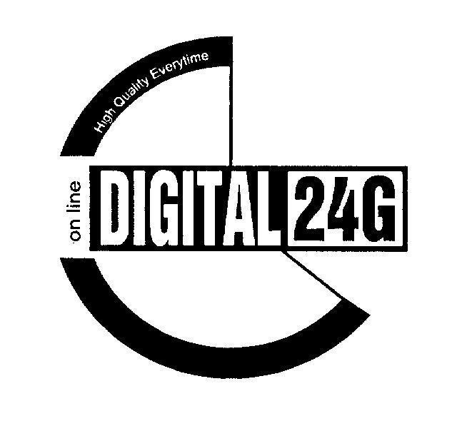 Mẫu nhãn hiệu DIGITAL 24G on line High Quality Everytime