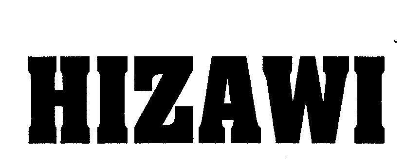 Mẫu nhãn hiệu HIZAWI