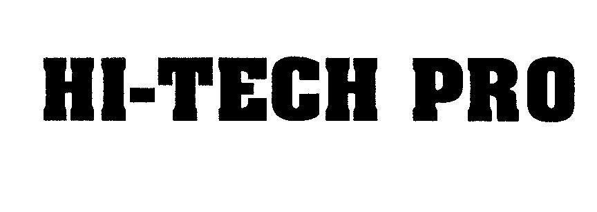 Mẫu nhãn hiệu HI-TECH PRO