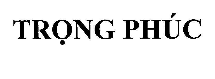 Mẫu nhãn hiệu Trọng Phúc