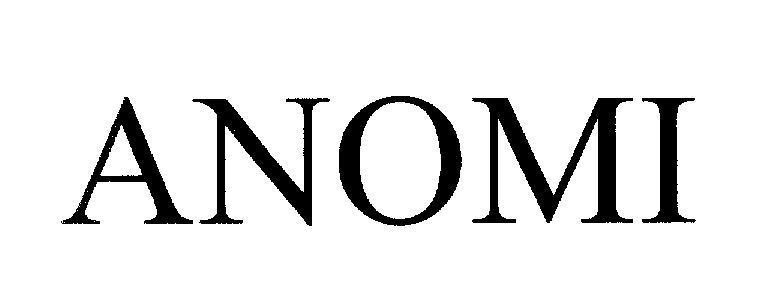 Mẫu nhãn hiệu ANOMI