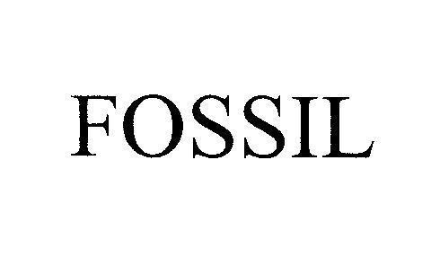 Mẫu nhãn hiệu FOSSIL