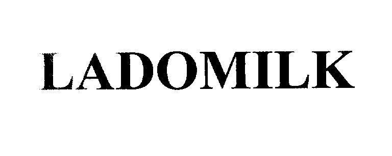 Mẫu nhãn hiệu LADOMILK