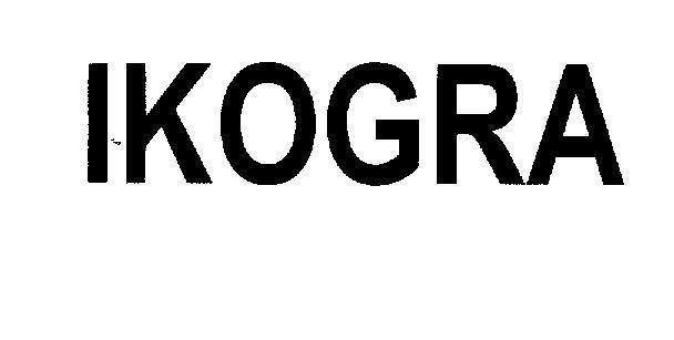 Mẫu nhãn hiệu IKOGRA
