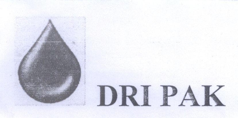 Mẫu nhãn hiệu DRI PAK
