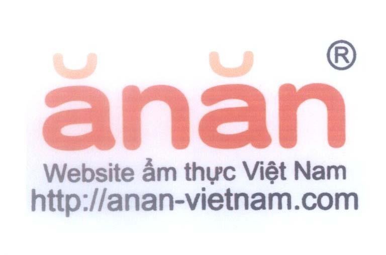 Mẫu nhãn hiệu ănăn Website ẩm thực Việt Nam http://anan-vietnam.com
