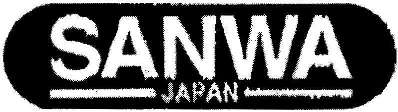 Mẫu nhãn hiệu SANWA JAPAN