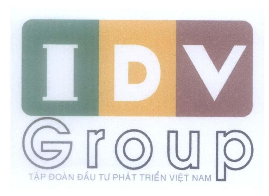 Mẫu nhãn hiệu IDV Group Tập Đoàn Đầu Tư Phát Triển Việt Nam