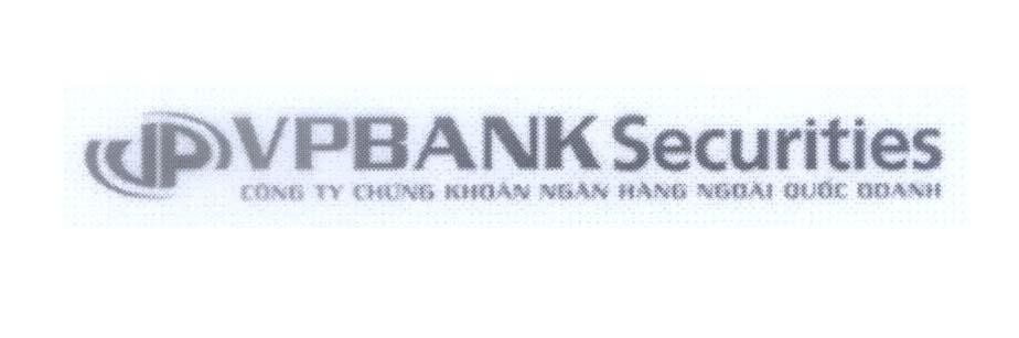 Mẫu nhãn hiệu VP VPBANK Securities Công Ty Chứng Khoán Ngân Hàng Ngoài Quốc Doanh