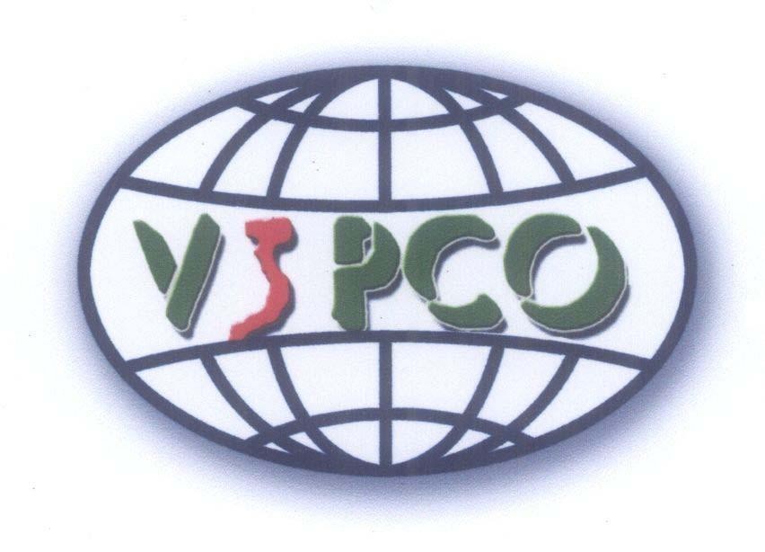 Mẫu nhãn hiệu V PCO VIPCO