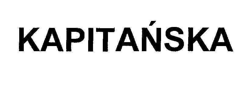 Mẫu nhãn hiệu KAPITANSKA