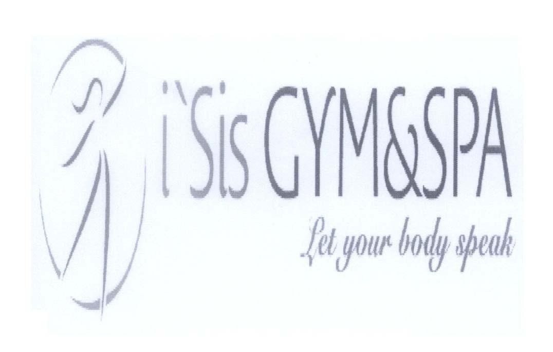 Mẫu nhãn hiệu i'Sis GYM&SPA Let your body speak
