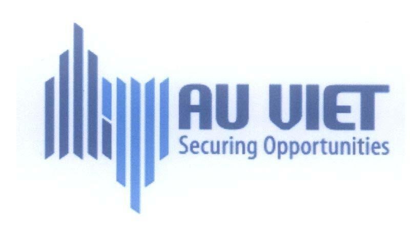 Mẫu nhãn hiệu AU VIET Securing Opportunities