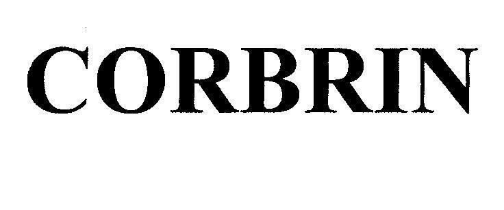 Mẫu nhãn hiệu CORBRIN