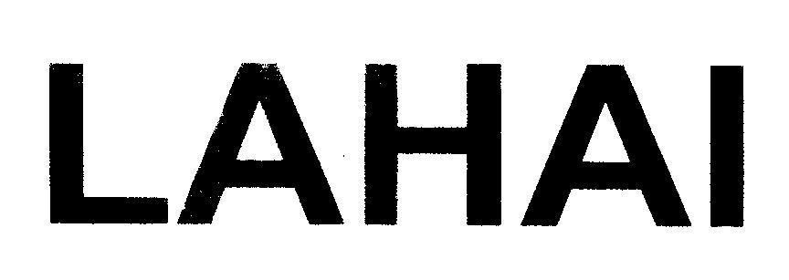 Mẫu nhãn hiệu LAHAI