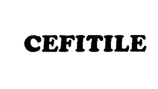 Mẫu nhãn hiệu CEFITILE
