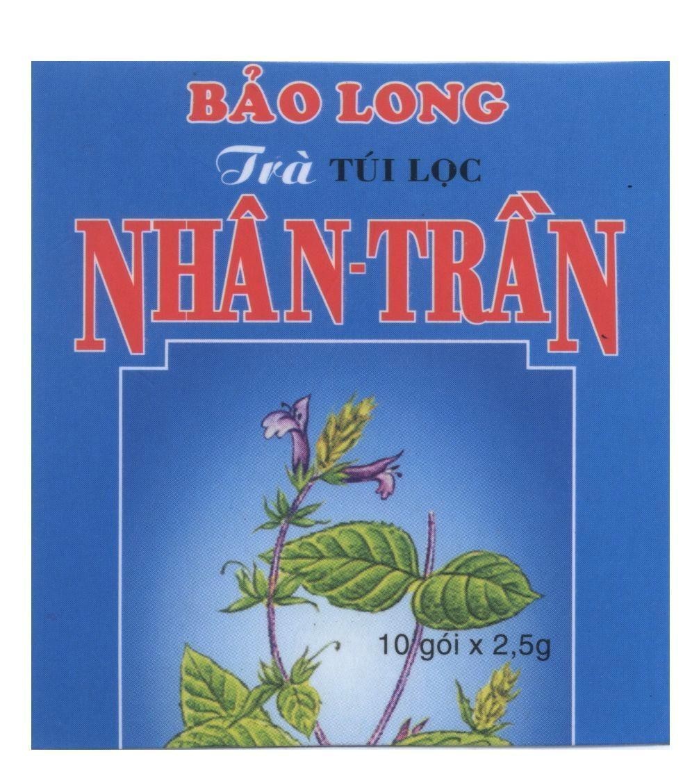 Mẫu nhãn hiệu Bảo Long Trà Túi Lọc Nhân-Trần