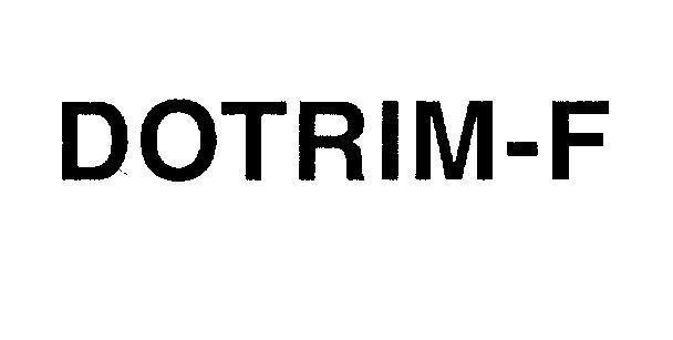 Mẫu nhãn hiệu DOTRIM-F