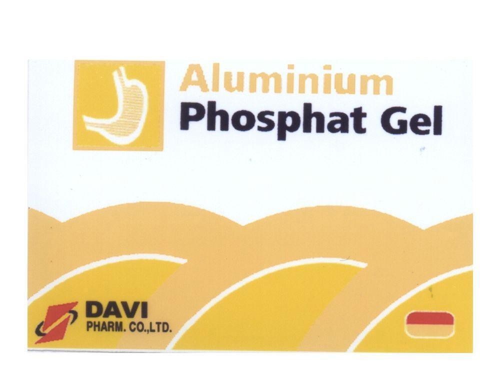 Mẫu nhãn hiệu Aluminium Phosphat Gel DAVI PHARM.CO.,LTD.