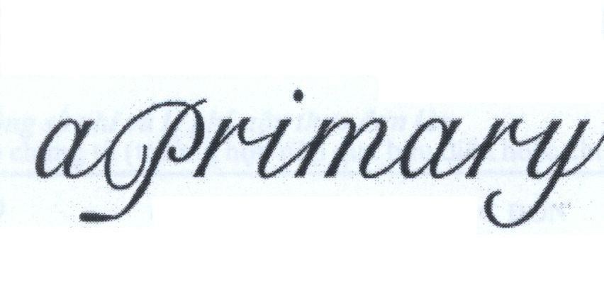 Mẫu nhãn hiệu aPrimary