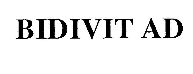 Mẫu nhãn hiệu BIDIVIT AD