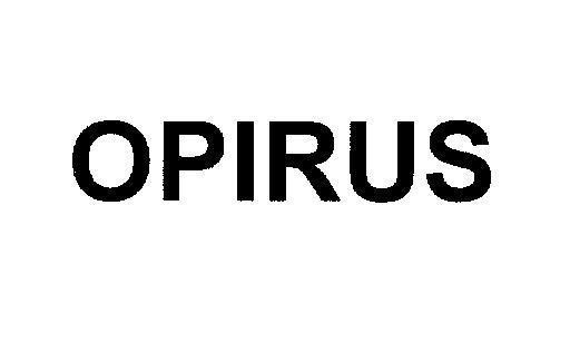 Mẫu nhãn hiệu OPIRUS