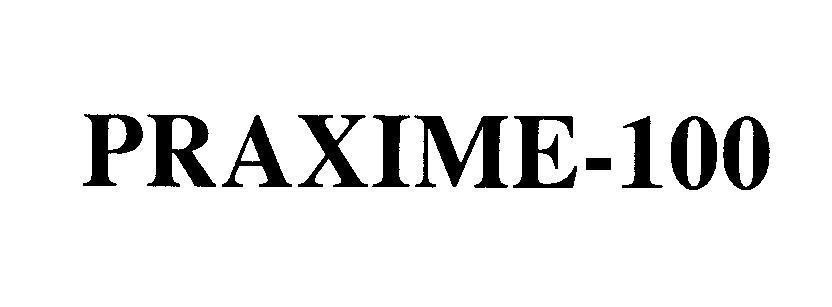 Mẫu nhãn hiệu PRAXIME-100