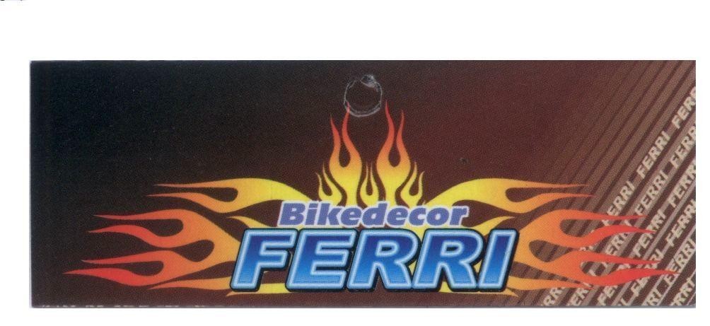Mẫu nhãn hiệu Bikedecor FERRI