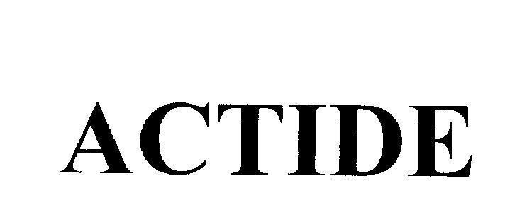 Mẫu nhãn hiệu ACTIDE