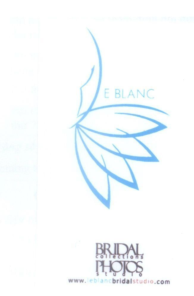 Mẫu nhãn hiệu LE BLANC BRIDAL colletions PHOTOS studio www.leblanc bridal studio.com