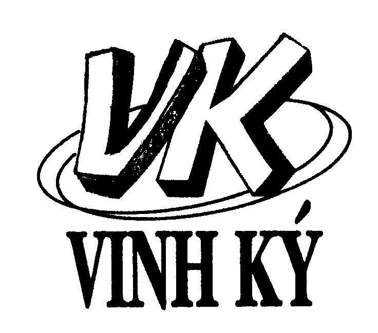 Mẫu nhãn hiệu VK Vinh Ký