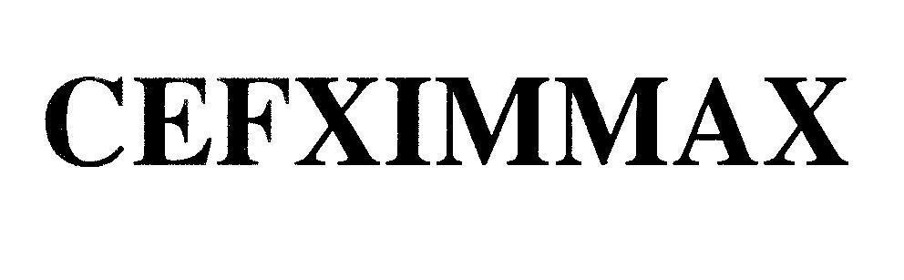 Mẫu nhãn hiệu CEFXIMMAX