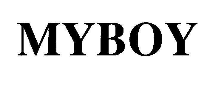 Mẫu nhãn hiệu MYBOY