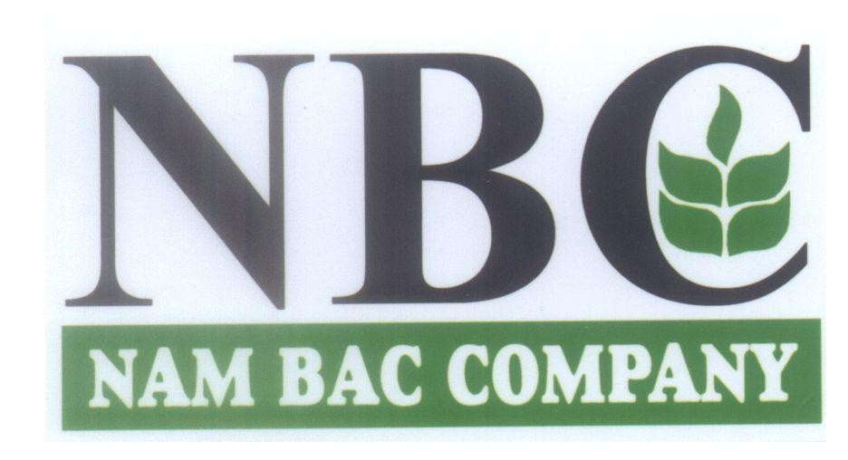 Mẫu nhãn hiệu NBC NAM BAC COMPANY