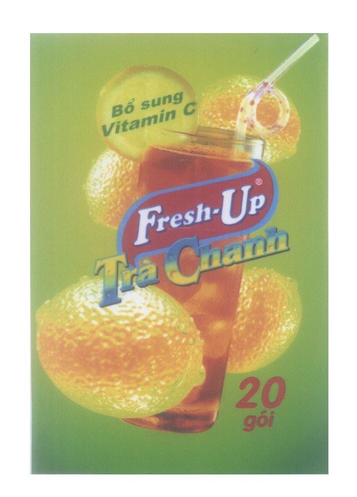 Mẫu nhãn hiệu Bổ Sung Vitamin C Fresh-Up Trà Chanh 20 gói