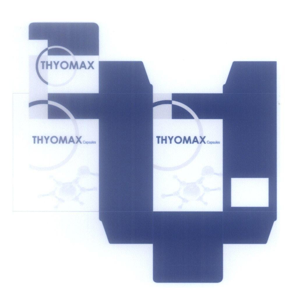 Mẫu nhãn hiệu THYOMAX capsules