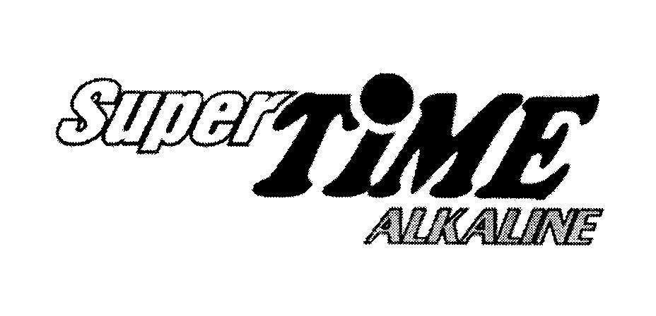 Mẫu nhãn hiệu Super TIME SuperTIME ALKALINE