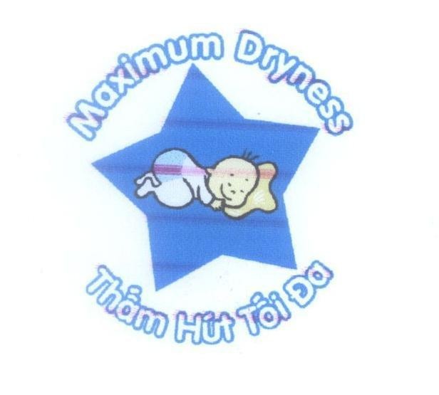 Mẫu nhãn hiệu Maximum Dryness Thấm Hút Tối Đa